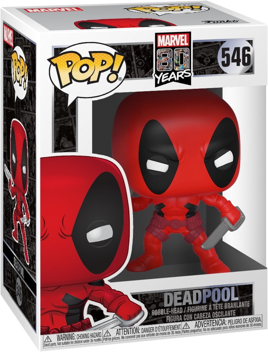 Funko Pop - Deadpool 80th Anniversary - 546